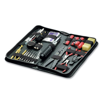 Fellowes® 55-piece Computer Tool Kit In Black Vinyl Zipper Case freeshipping - TVN Wholesale